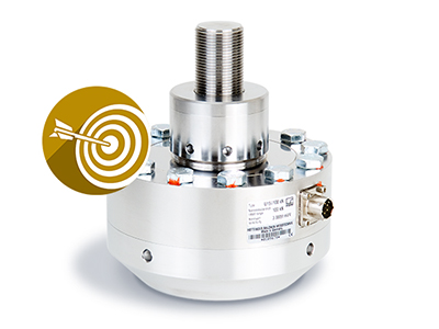 Imagen  SENSORES-TRANSDUCTORES • TRANSDUCTORES DE FUERZA • HBM • U15 - Transductor de fuerza de referencia con buena eficacia de costes. calibración de fuerzas desde 2,5 kN hasta 1 MN.